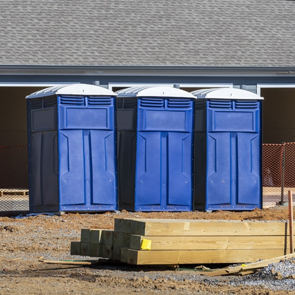 are there different sizes of portable restrooms available for rent in Mumford New York